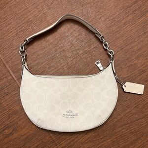 Coach Beige Shoulder Bag